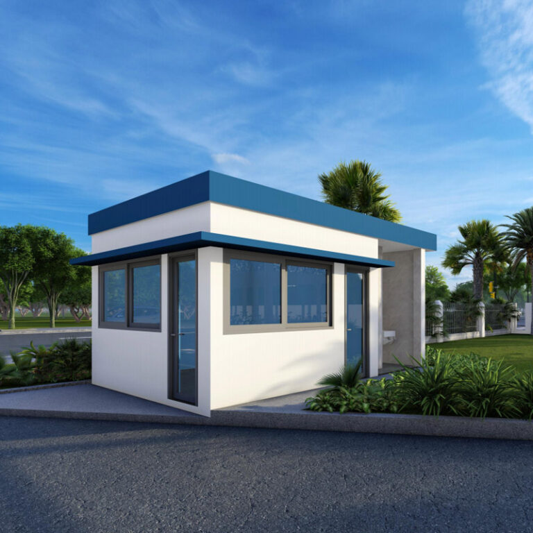 Ảnh 3D nhà bảo vệ nhà xưởng Hitech Bình Chiểu
