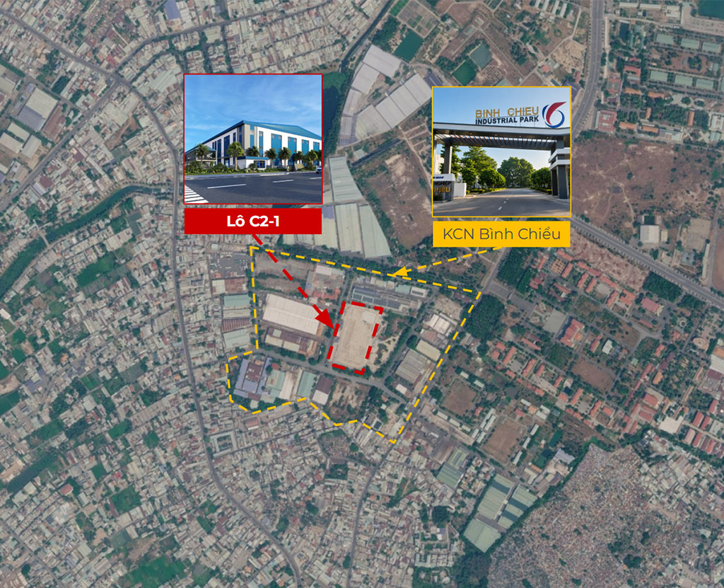 Bản đồ Hitech Bình Chiểu