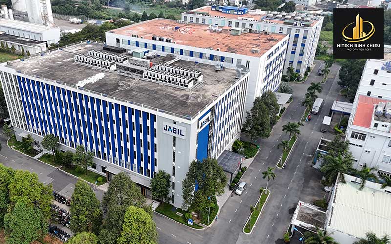 Nhà xưởng cao tầng cho thuê TP.HCM hiện đại tại Khu Công nghệ cao với hệ thống hạ tầng đồng bộ