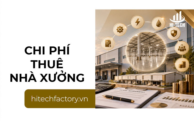 Cách tính chi phí thuê nhà xưởng giúp doanh nghiệp tối ưu ngân sách
