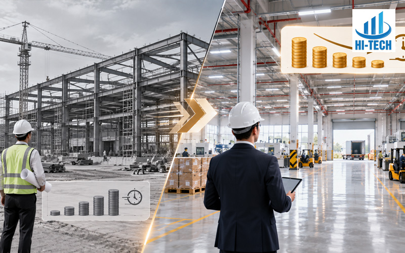 Thuê nhà xưởng sản xuất giúp tối ưu chi phí và rút ngắn thời gian vận hành