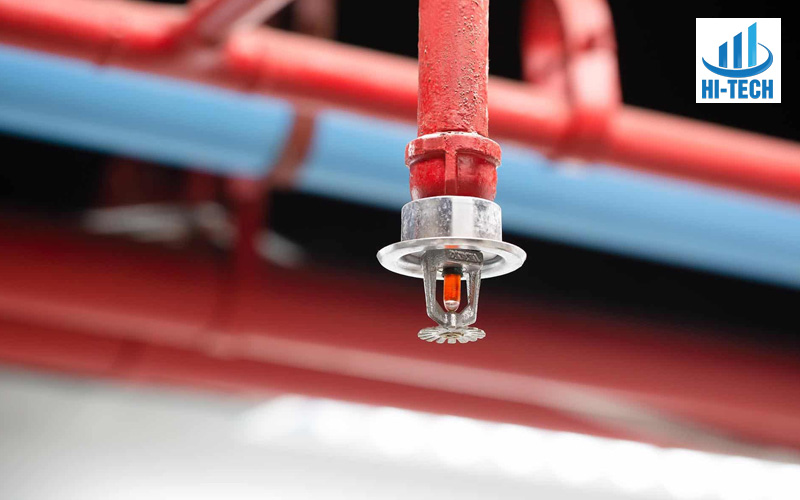 Hệ thống Sprinkler tự động giúp phát hiện nhiệt và chữa cháy tại nhà xưởng