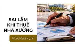 10 sai lầm khi thuê nhà xưởng doanh nghiệp cần tránh